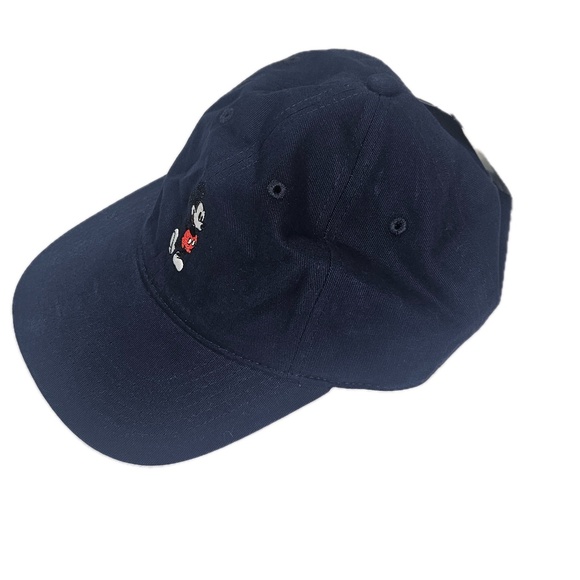 Disney Mickey Mouse Hat Cap Strap Back Embroidered Cartoon Mens One Size - Picture 2 of 6
